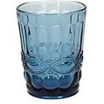 Set de 6 vasos de agua Madame, azul claro, 230 ml