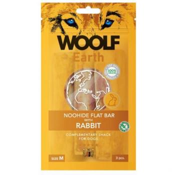 Barrita de Conejo para perro - Snack Woolf Earth, Barrita Plana con Conejo Woolf Earth Noohide M