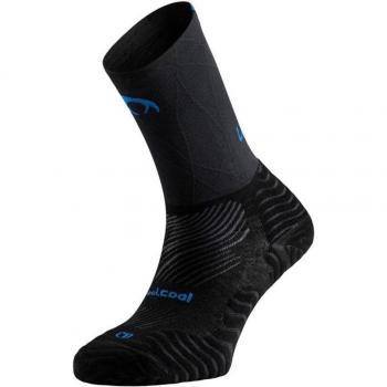 Calcetines Compresivos Lurbel Road Pro Negros Azules Talla S
