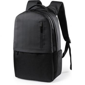 Mochila Acolchada DAM para Portátil y Tablet 30.00x44.00x11.00 Cm Color Negro