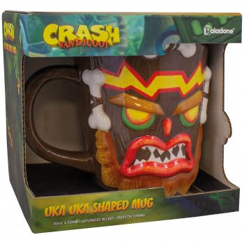 Taza 3D Uka Uka Crash Bandicoot