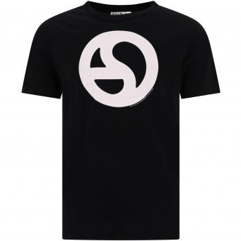 Acne Studios Men's Logo T-Shirt in Black | Size Medium