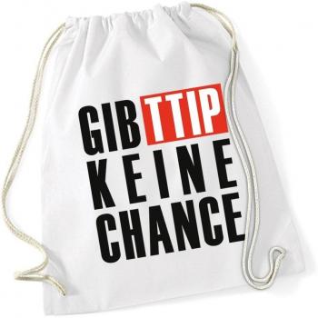 Gib TTIP Keine Chance Bolsa De Gym Blanco Certified Freak