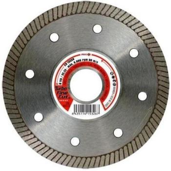 Disco de diamante Turbo Fine Cut especial porcelánico grés y cerámica Ø 115