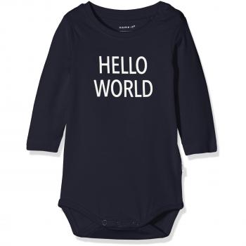 NAME IT Nbndelufido LS Body Noos, Polaina Bebé-Niños, Azul