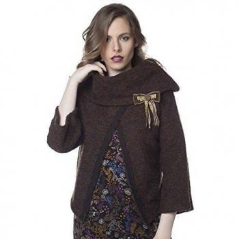 MAMATAYOE Bobine, Poncho para Mujer, Twist, S