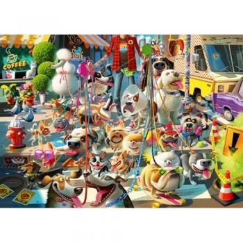 Dog Walker 1000-Piece Jigsaw Puzzle for Adults and Kids