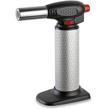Soplete de Cocina Profesional Gas Recargable 360° con Encendido Piezoeléctrico KEMPER 13000