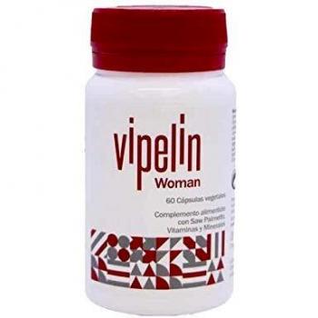 VIPELÍN Woman - 60 cápsulas | Vitaminas para el pelo, tratamiento caída del cabello | Específico para la mujer | Ingredientes 100% naturales | FABRICADO EN ESPAÑA