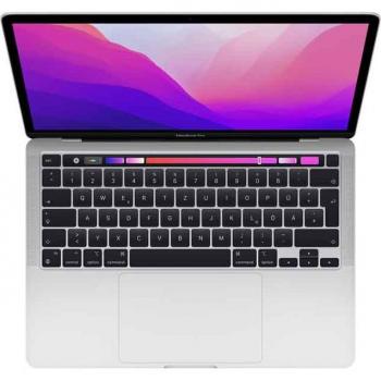 MacBook Pro 13 M2 Plata 8-Core CPU, 10-Core GPU, 8 GB RAM, 256 GB SSD