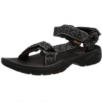Teva Terra Fi 5 Universal Adventure Sandals for Men - Black, Size 45.5 EU / 11.5 UK