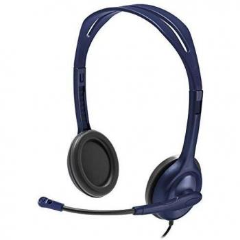 Logitech Auriculares Educativos con Cable para niños, Sonido Estéreo con Micrófono, Audio Jack 3,5mm, Volumen Limitado 85dB, Cable Resistente a Masilla, 5 Auriculares para Caja, PC/Mac/Portátil/Tablet