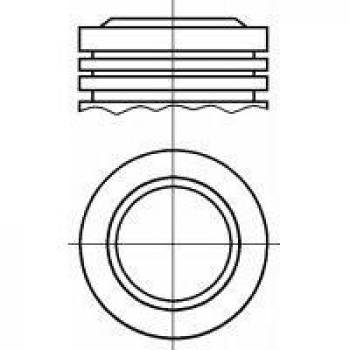 Nüral 87-139400-00 pistón