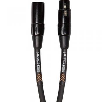 Roland Black Series 1.5m XLR Male to Female Microphone Cable