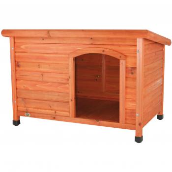Trixie Natura Flat Roof Dog Kennel, S-M, 85  58  60 cm