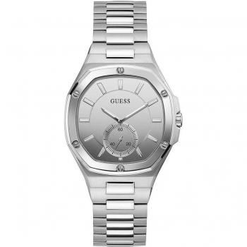 Guess Reloj Mujer Analogico Cuarzo con Correa de Acero inoxidable GW0310L1