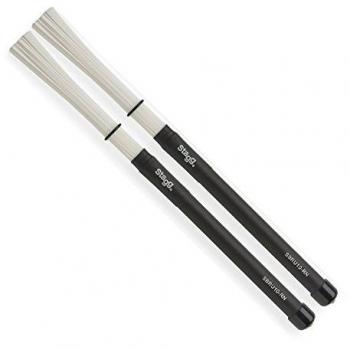 Stagg Nylon Drum Brushes with Rubber Grip