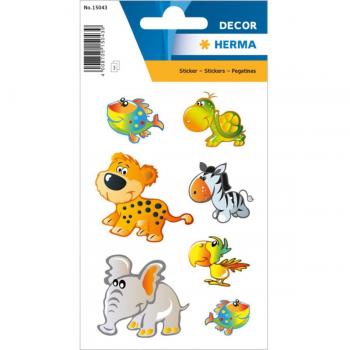 Pegatinas decor animal kids Herma blanco