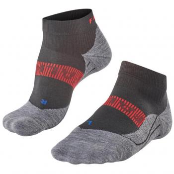 Calcetines Cortos para Correr Falke RU4 Endurance Cool - Hombre - Negro, Caqui, Talla 44-45, Antibolitas y Ecológicos