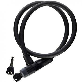 Abus 165108-5412K/85/12_BK Cable de Acero Microflex Negro