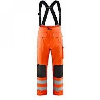 Pantalón de Lluvia Alta Visibilidad Nivel 2 Blaklader Naranja Fluorescente 4XL