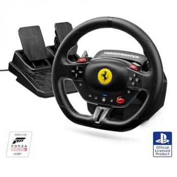 Thrustmaster T98-P Ferrari 296 GTB Racing Wheel and Pedals for PS4, PS5, PC