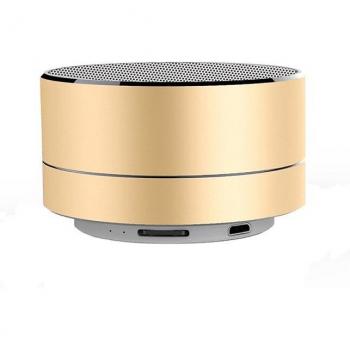 Altavoz Bluetooth Magnussen Sb2000601 Oro - Conexión inalámbrica, diseño elegante, sonido de alta calidad, batería de larga duración, compatible con dispositivos móviles