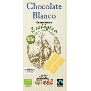 IJSALUT - Choco Blanco Eco Sin Gluten Chocolates Sole 100Gr