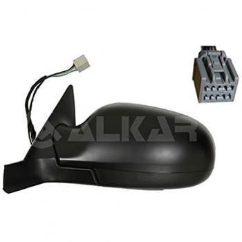 Retrovisor Alkar 6143614 Espejo Exterior Ajustable con Cristal Convexo y Carcasa de Plástico, Compatible con Modelos de Vehículos Específicos