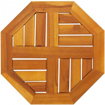 vidaXL Table Top 40x40x2 cm Octagonal Solid Wood Acacia