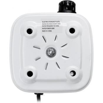 Mini estufa eléctrica multifuncional 500W, 110-240V, para calentar leche, agua, café y té