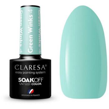 Claresa Soak Off Hybrid Nail Polish Green Winks 4