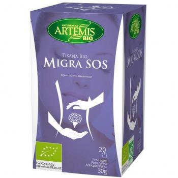 Artemis Bio Tisana Migra SOS Ecológica 20 Bolsitas Infusión