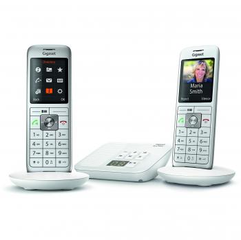 Teléfono Inalámbrico Gigaset CL660A con Identificador de Llamadas y Pantalla TFT Retroiluminada