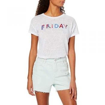 Vero Moda Vmanna Mr Color Shorts Pantalones Cortos, Azul