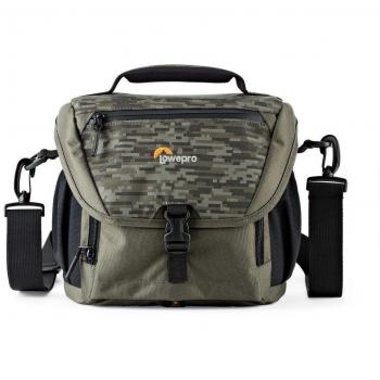 Lowepro Nova 170 AW II - Bolsa para Material fotográfico, Mica/Camuflaje Pixelado