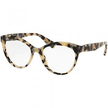 Miu Miu Women's 0MU 04RV Sunglasses, Blonde Havana, 53