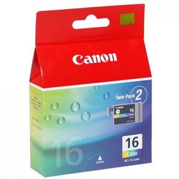 Cartucho de Tinta Original Canon BCI-16 - Paquete Doble Color