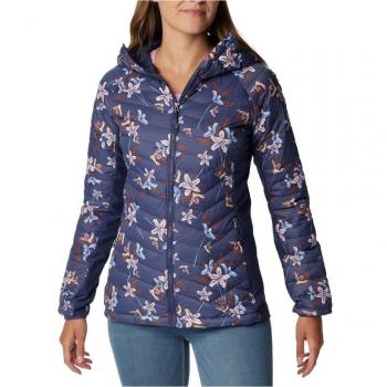 Chaqueta Powder Pass™ Hooded de mujer en color azul marino by Columbia