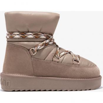 D.Franklin - Botas de mujer estilo australianas con forro interior de pelo, acabado acolchado Nordic V.2 Shiny Bomb - Botas para Mujer - Moda casual Mujer