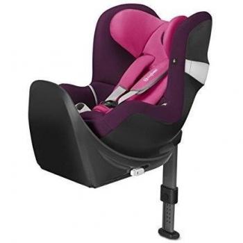 Cybex Sirona M2 I-Size - Silla de auto + base, grupo 0-1, desde nacimiento hasta 18 kg, color rosa