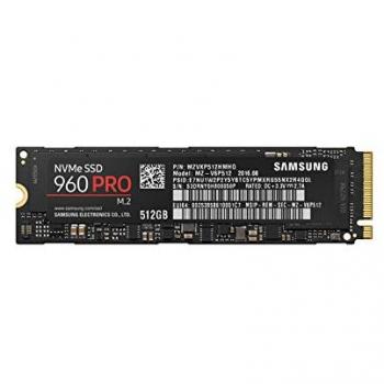 Samsung 960 PRO Polaris NVMe M.2 512GB PCI Express 3.0 x4 Solid State Drive (SSD) MZ-V6P512BW