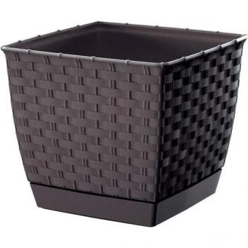 Maceta Prosperplast RATOLLA SQUARE 3,8L. Diseño Cuadrado Moderno