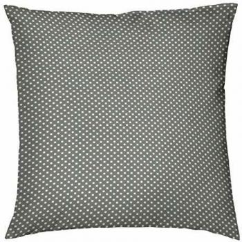 DOLORES PROMESAS Topos Negativo Funda DE COJIN Gris 50x50x5 Cm
