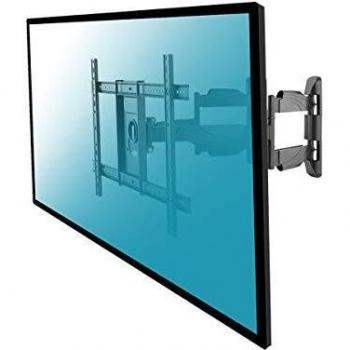 Soporte de Pared para TV en Esquina Kimex 37-75 VESA 600x400 Giratorio/Inclinable Negro