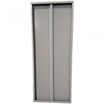 Estantería Unificada Reforzada de Acero Pintado Gris 40x120 cm con 1 Refuerzo - Capacidad 130 Kg
