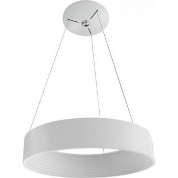 Lámpara colgante moderna Italux Mattia blanca LED 3000K 1760lm