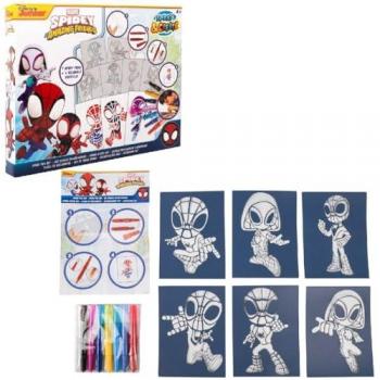 Set de Marcadores Spray Spidey Marvel - 7 Estilos