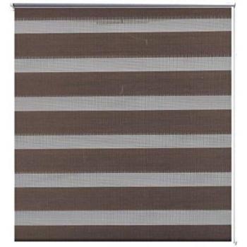 vidaXL Persiana Cebra 80 x 175 cm café