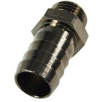 Racor 1/2 (12mm) Black Nickel/Junta tÃ³rica - G1/4